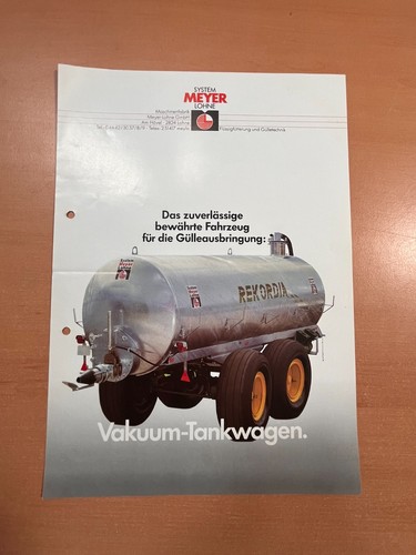 Meyer lohne vakuum tankwagen - meyer,
