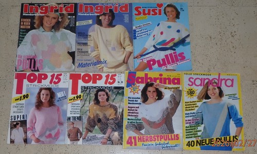 Strickmuster hefte zeitschrift - strickmuster,