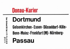 ZLS  3885 = D 221/E 3089 Donau-Kurier = Dortmund-Passau / Eilzug Passau-München