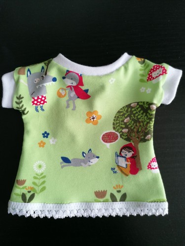 Puppenkleid rotkäppchen - puppenkleid,