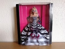 Sammlerstück Barbie Signature Puppe 65 Anniversary Blauer Saphir Limited Edition