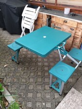 Camping Sitzgarnitur Sitzgruppe Klappgarnitur klappbar Campingtisch Klappmöbel