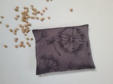 Kirschkernkissen Grau Braun