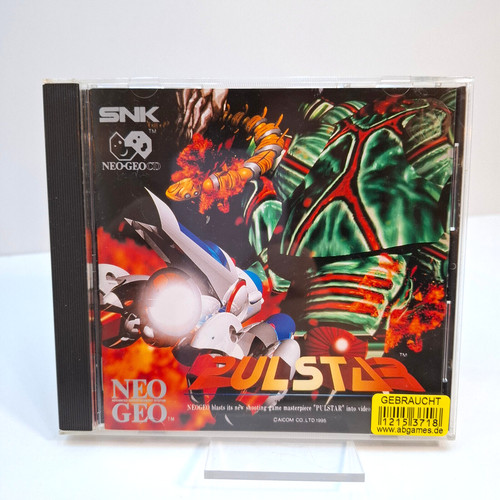 Pulstar neo geo spiel - cd,