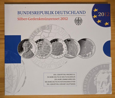 Silber Gedenkmünzenset 2012 -