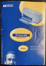 Handbuch Referenzhandbuch Bedienungsanleitung HP DeskJet 930C