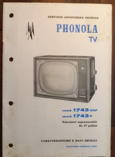 1961 PHONOLA TV MODELL 1743