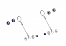 CROOZER Drahtschlaufen Satz für Sylomer Federung Ersatzteil KID Plus 2014-2017