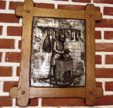 Wandrelief Metall Zunftbild