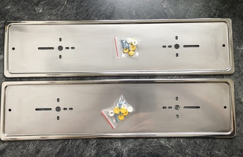 Kennzeichenhalter edelstahl - kennzeichenhalter,