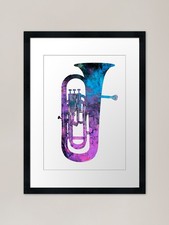 Euphonium Musik Gerahmter