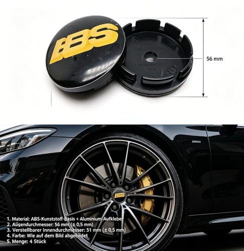 Für bbs radmitte radkappen - bbs,