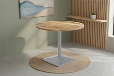 Bistrotisch massiv Mango rough