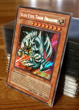 YuGiOh MRL-E000 / Blue-Eyes Toon Dragon / 1st EDITION / SECRET RARE / OLDSCHOOL 