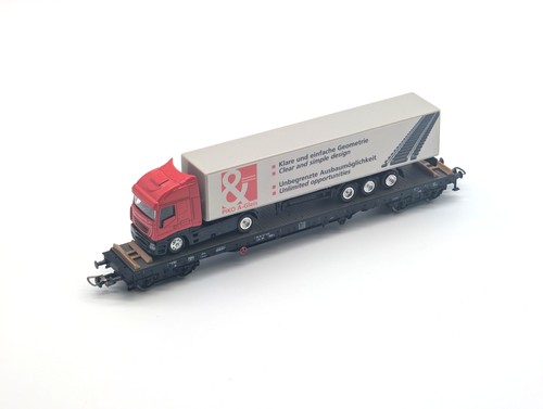 Piko niederbordwagen mit - h0,