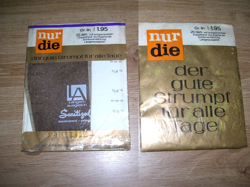 Nur die nylonstrümpfe - die, *