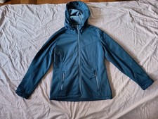 Jacke Softshelljacke blau mit