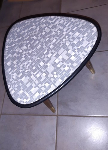 Nierentisch blumenbank 60er - nierentisch,
