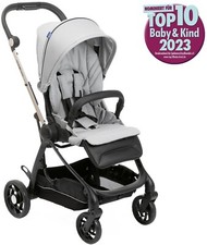 CHICCO Kombi-Kinderwagen Kinderwagen One4ever, silverleaf mit zwei Sitzen