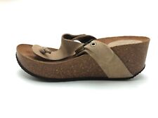 Scholl Damen Sandale Sandalette Pantolette Braun Gr. 37 (UK 4)