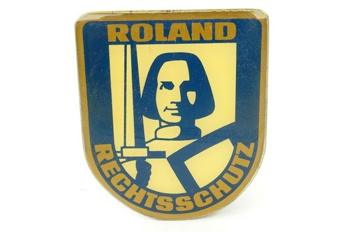 Alte auto plakette roland - alte,