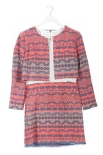 JOVONNA LONDON Web Twin Set Damen Twin Set Gr. DE 38 pink-blau-hellgrau