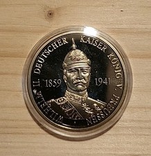 Medaille Wilhelm II. Deutscher Kaiser König von Preussen 1859-1941  SELTEN