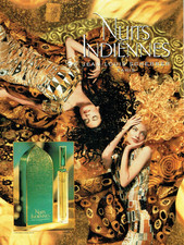 Publicité Advertising 0825  1996    Jean -Louis Scherrer nuits Indiennes