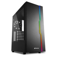 Sharkoon PC Gehäuse RGB Slider Black ATX schwarz
