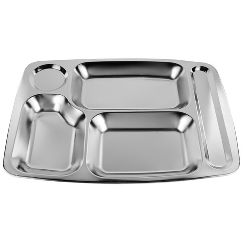 Tablett edelstahl teller - ,