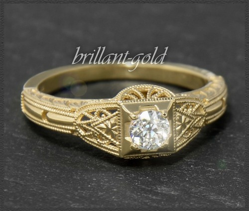 Diamant jugendstil design - diamant,