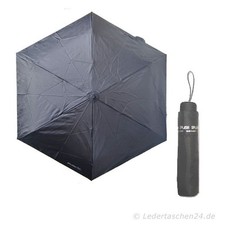 SPLASH Regenschirm Schirm Supermini Taschenschirm schwarz rot blau grau 195 gr.