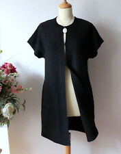 OLSEN hochwertiger Kimono-Strickmantel 100% Wolle 40 Überwurf Weste Neuwertig!