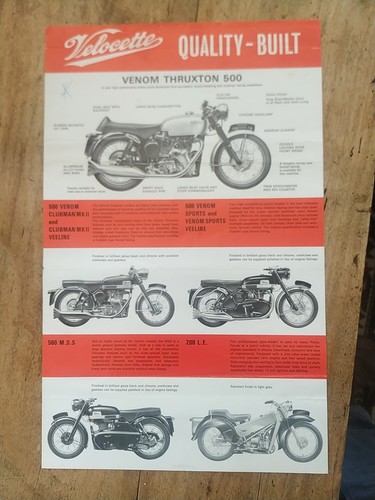Velocette thruxton venom - 9.2,
