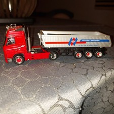 1:87  Herpa Volvo Sattelkipper rot Umbau/Eigenbau