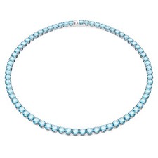 SWAROVSKI Damen Halskette Blau MATRIX TENNIS 5661187