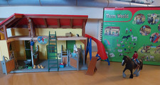 Schleich Farm World 42485 Pferdestall, sehr gut erhalten!