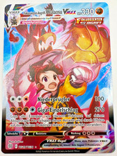 Pokemon Karte TCG Wulaosu VMAX TG19/TG30 Strahlende Sterne Holo Rare Deutsch NM