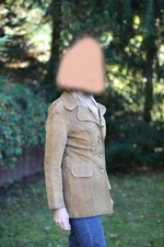 Lederjacke echt Nubuk