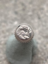 #1615 DEFEKT ROLEX 5,3mm BUBBLEBACK OYSTER KRONE CROWN SS EDELSTAHL PATENT BROKE