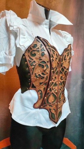 Steampunk korsett gothic - korsett,