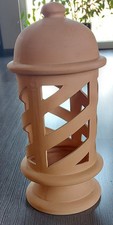 Terrakotta Laterne- handgefertigt- Deko / Garten
