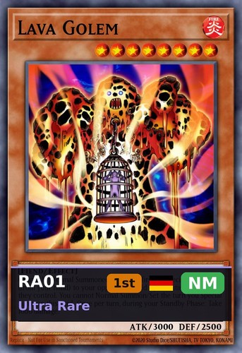 Lava golem ra01 001 1st - ra01-001,