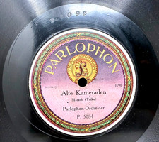 Schellackplatte Alter
