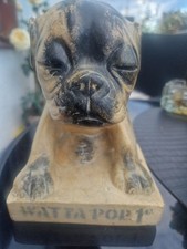 BULLDOGGE /WATTA POP 1..FIGUR HUND_vintage..Dogge ?