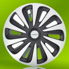 Michelin 009121 Radkappen 14 Zoll Schwarz x4 Radzierblenden für Auto