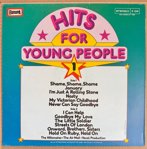 Schallplatte hits for young - for,