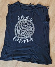 Top Shirt Oberteil Gr XL Good Karma Goa Hippie Alternativ Festival