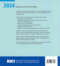 BKI Bundle Baukosten Gebäude