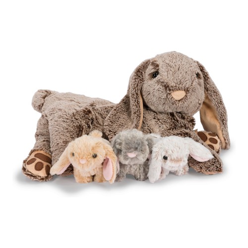 Hasen mama mit babys - mit,